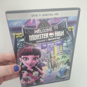 Monster High DVD - Pink and Blue Cover